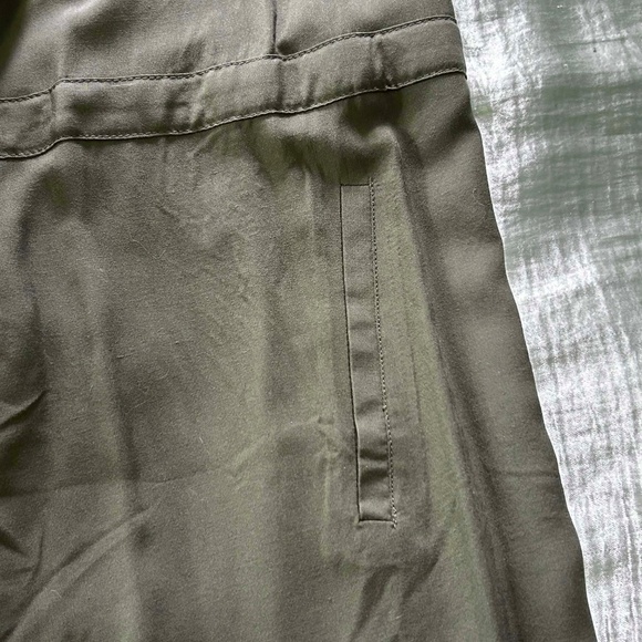 NEW PHOTOS! TUNIC, BUTTON UP, DARK OLIVE, SIZE 4X, LONG SLEEVES, 4 POCKETS, RAYO - Picture 12 of 16